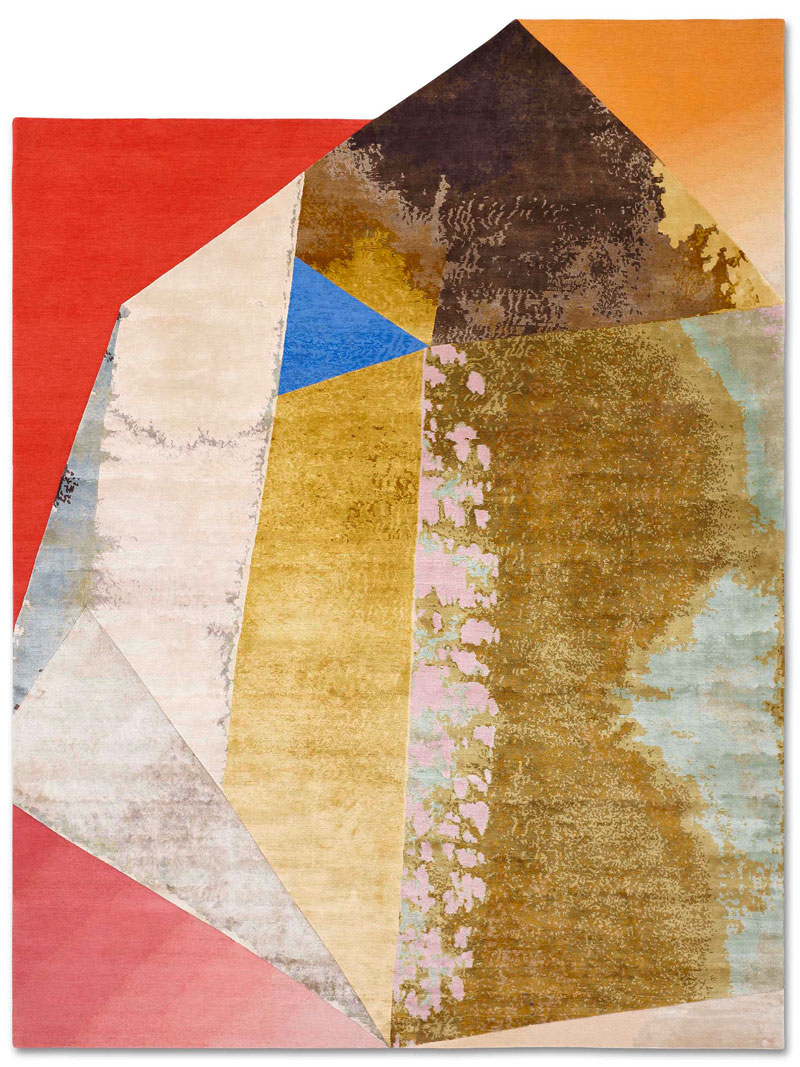Galileo Hand-Knotted Wool / Silk Rug | Size: 274 x 365 cm
