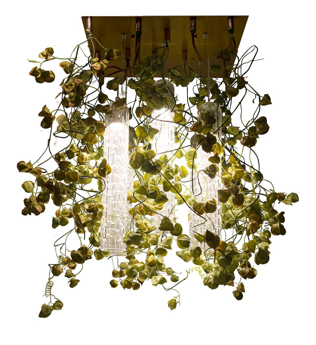 Physalis Italian Floral Chandelier