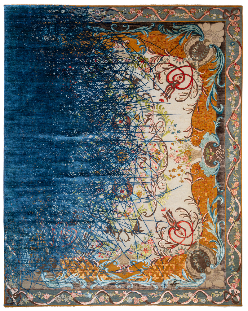 Savonnerie Luxury Hand-Knotted Rug