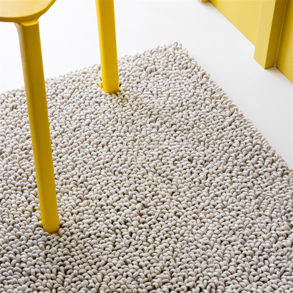 Origin Loop Misty Grey Felted Loop Rug