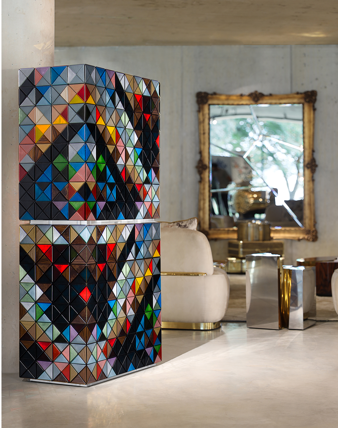 Mosaic II Deluxe Cabinet