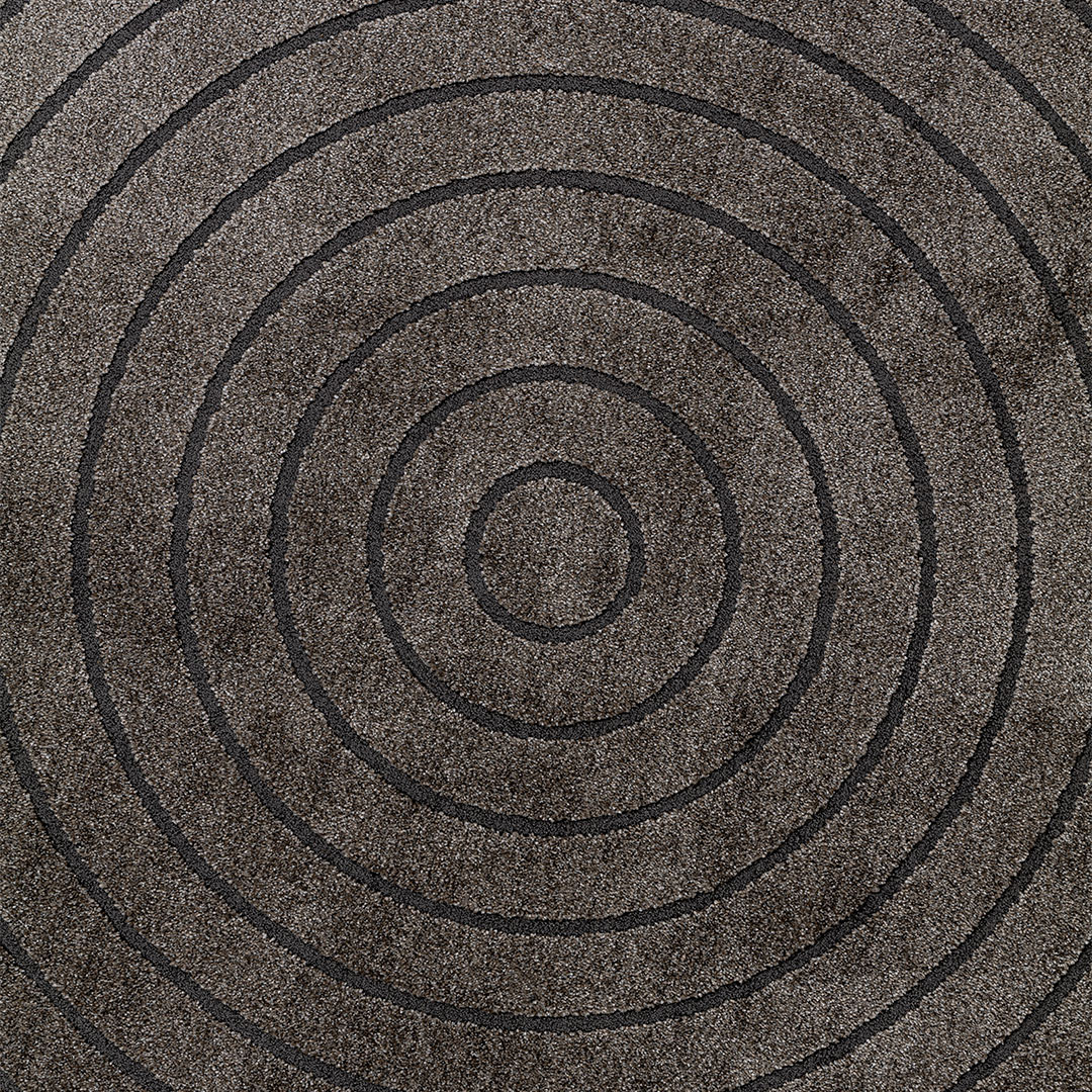 Cortina Sfera Taupe Round Rug