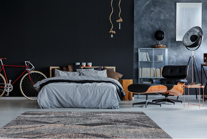 Modern Machine Made Indoor Rug
