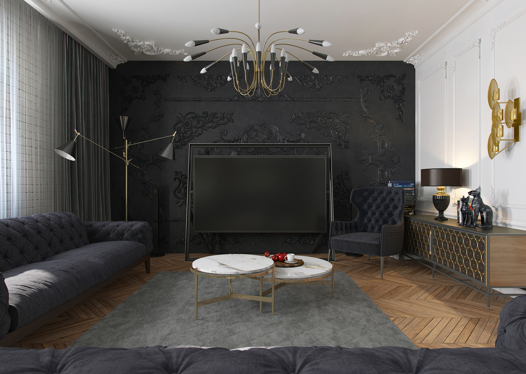 Starlet Glow Suspension Lamp - 4