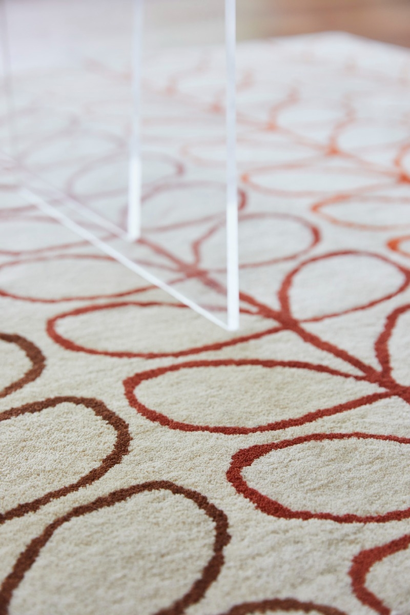 Leaves Hand-Tufted Premium Rug