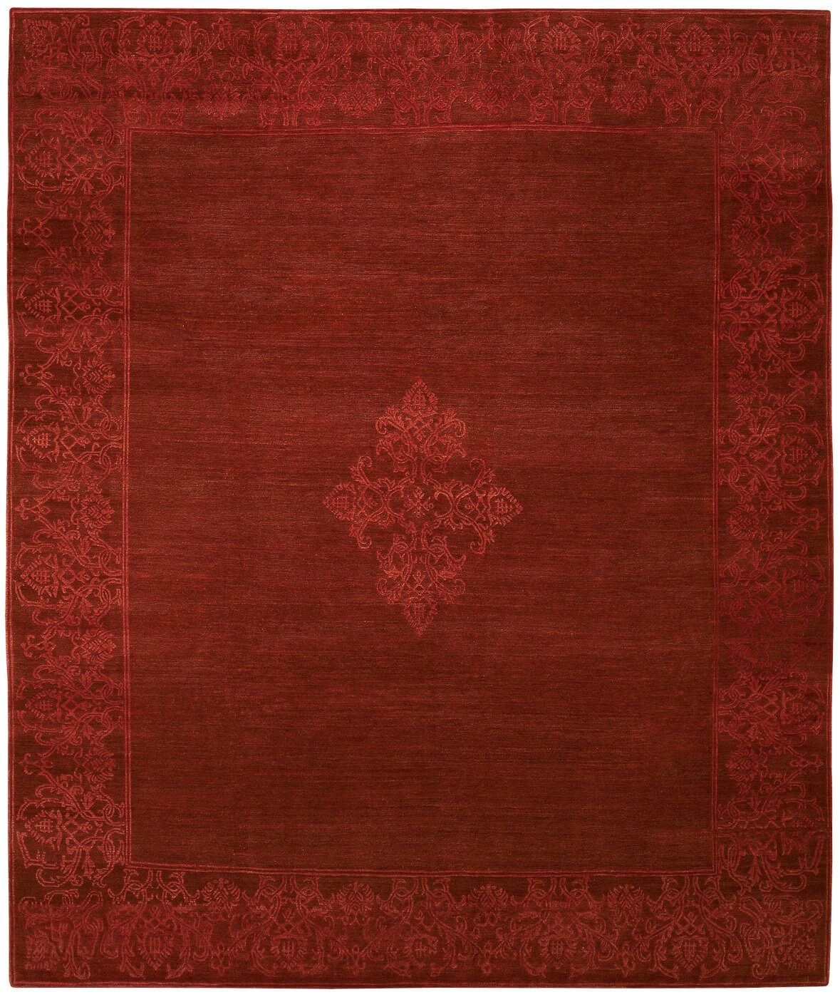 Florenz Red Luxury Hand-woven Rug ☞ Size: 200 x 300 cm