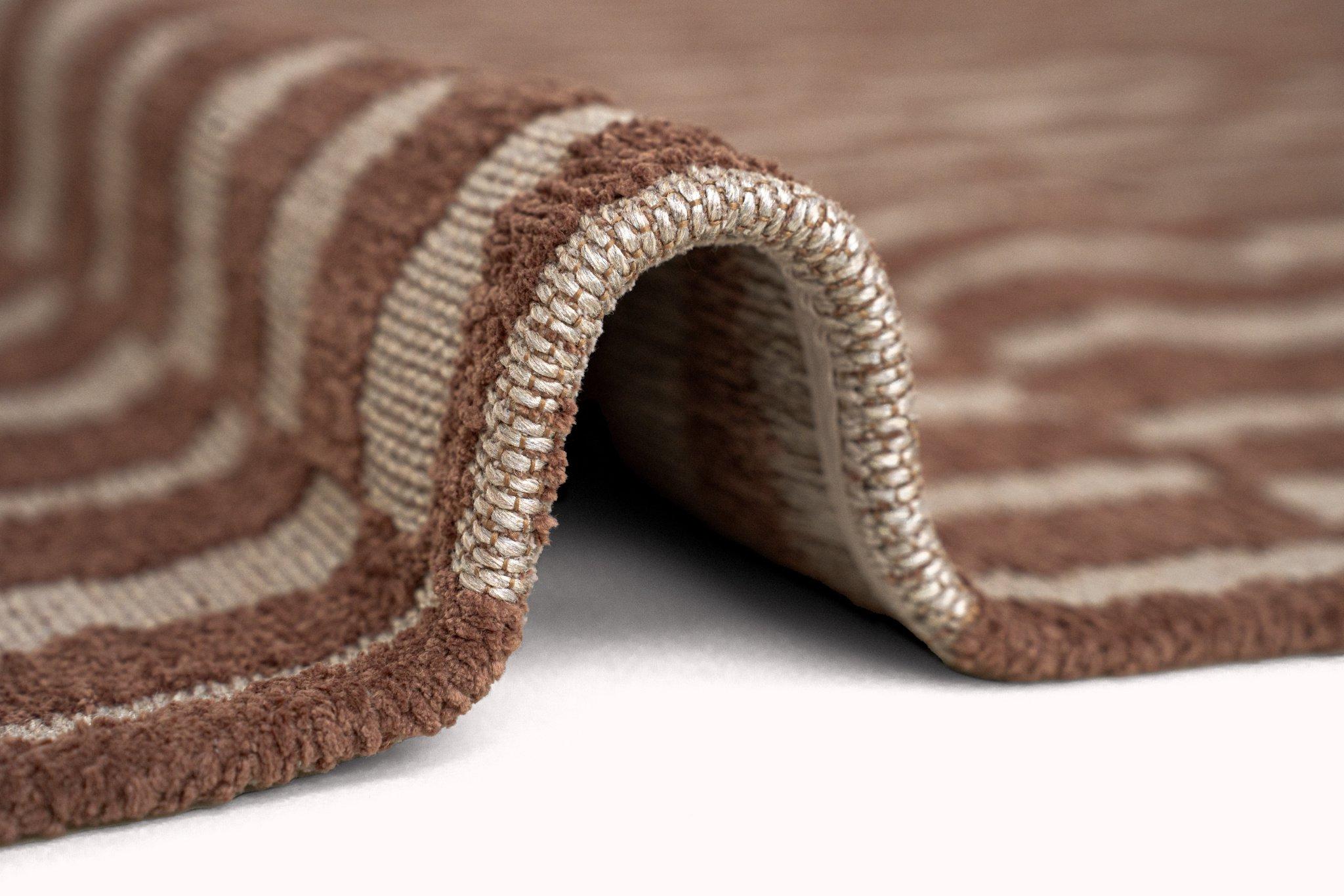 Moroccan-Inspired Geometric Round Rug | Size: Ø 240 cm