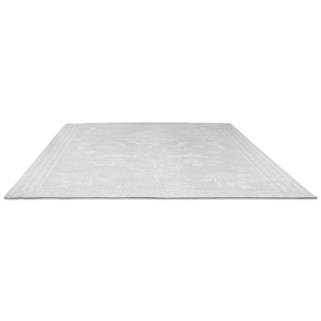 Josette Grey Flat-Woven Rug | Size: 140 x 200 cm