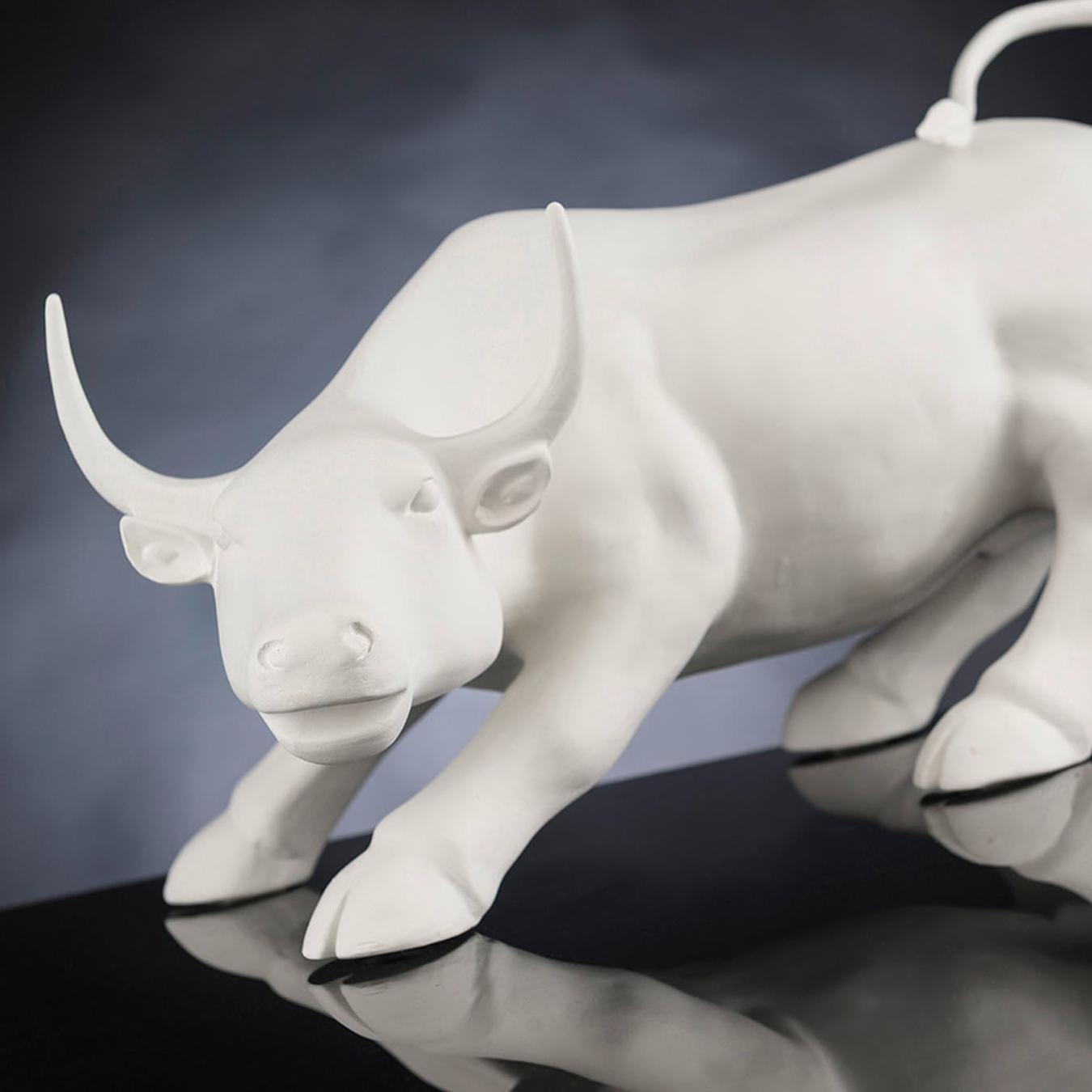 Wall Street Bull Handcrafted Sculpture
