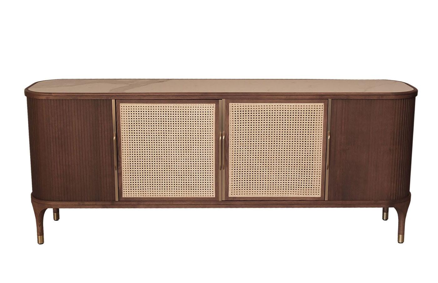 Joyce Walnut Artisan Sideboard
