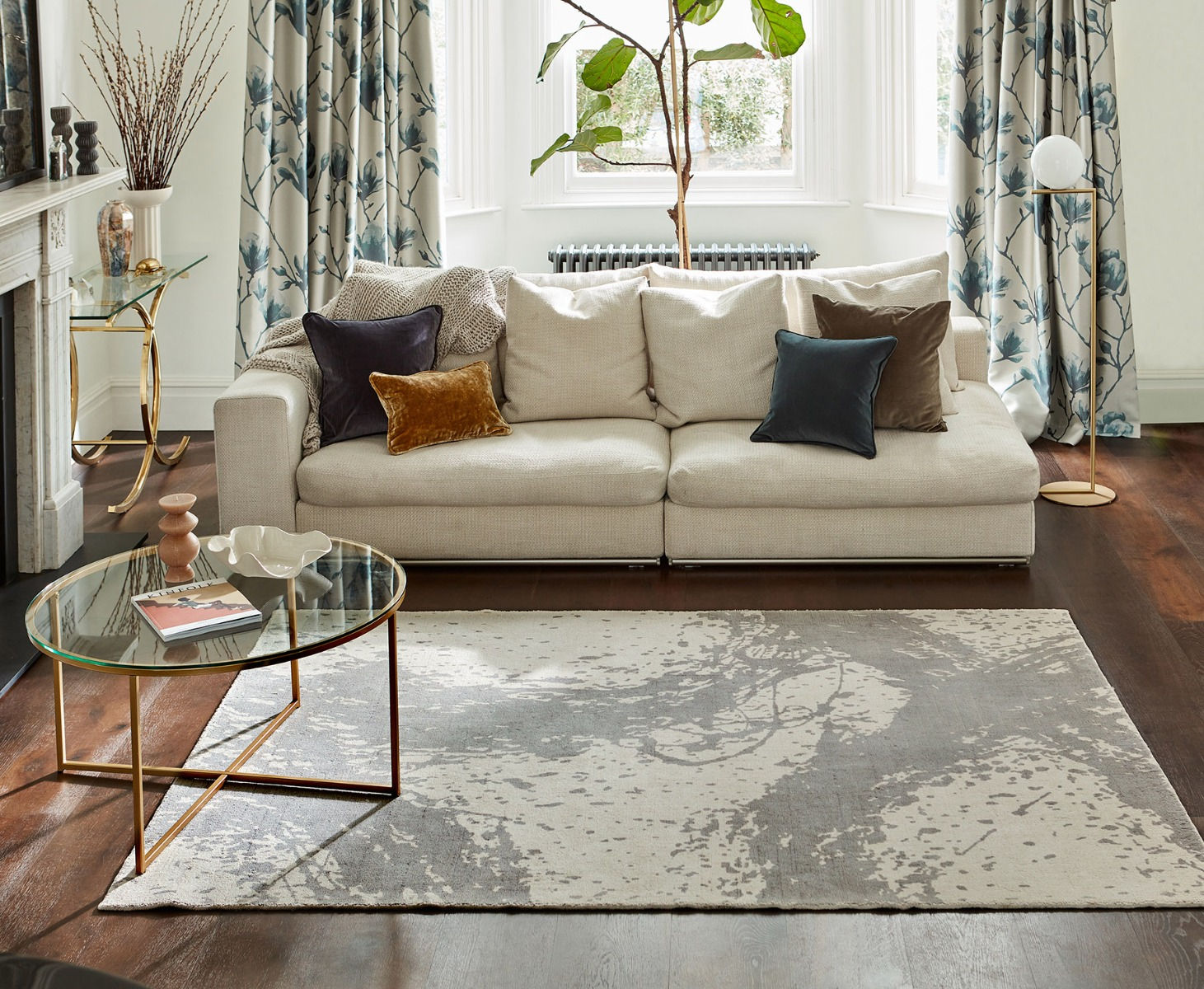 Enigmatic Designer Handwoven Rug