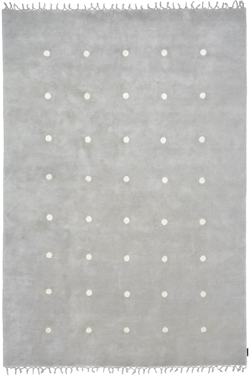 Punti Grey Handmade Rug
