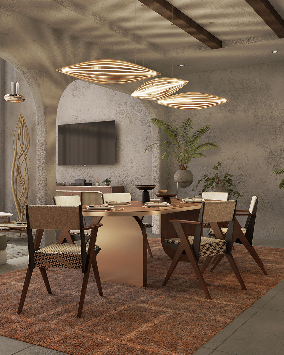 Encapsulated Glow Suspension Lamp - 2
