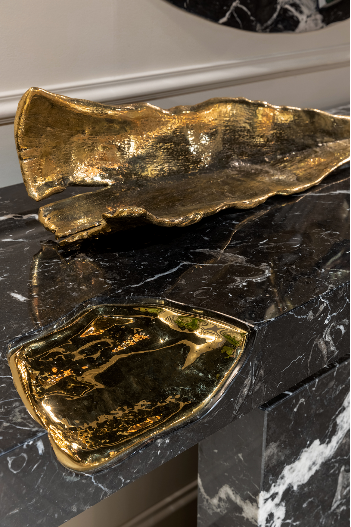 Dominion Nero Marquina Designer Console
