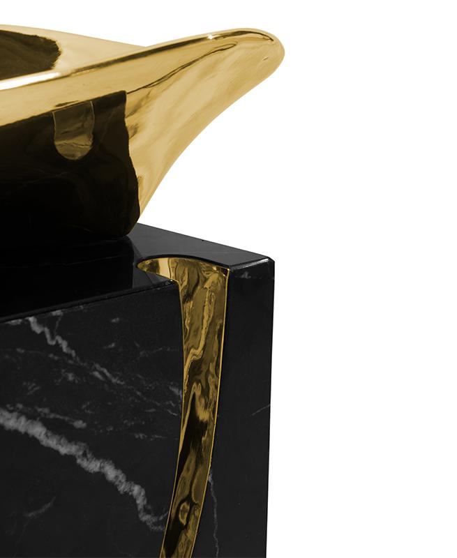Shattered Texture Pedestal Basin