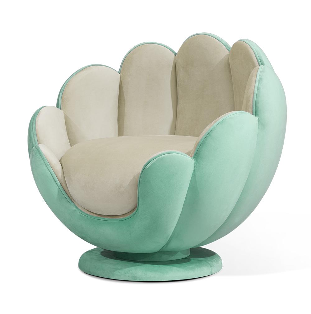 Lotus Serenity Plush Relaxation Chair