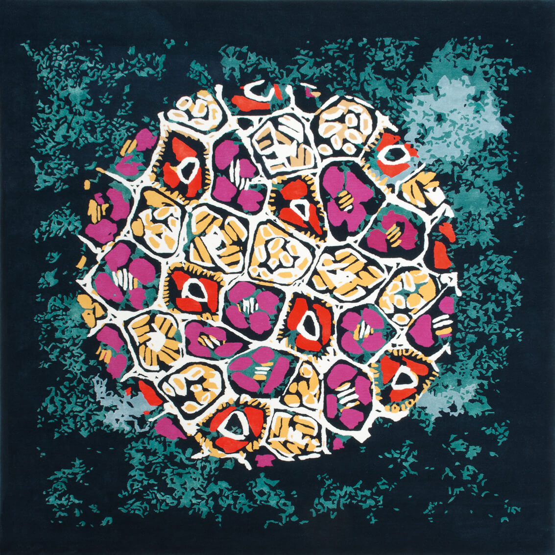 Mosaic col.1 Rug by Serge Lesage