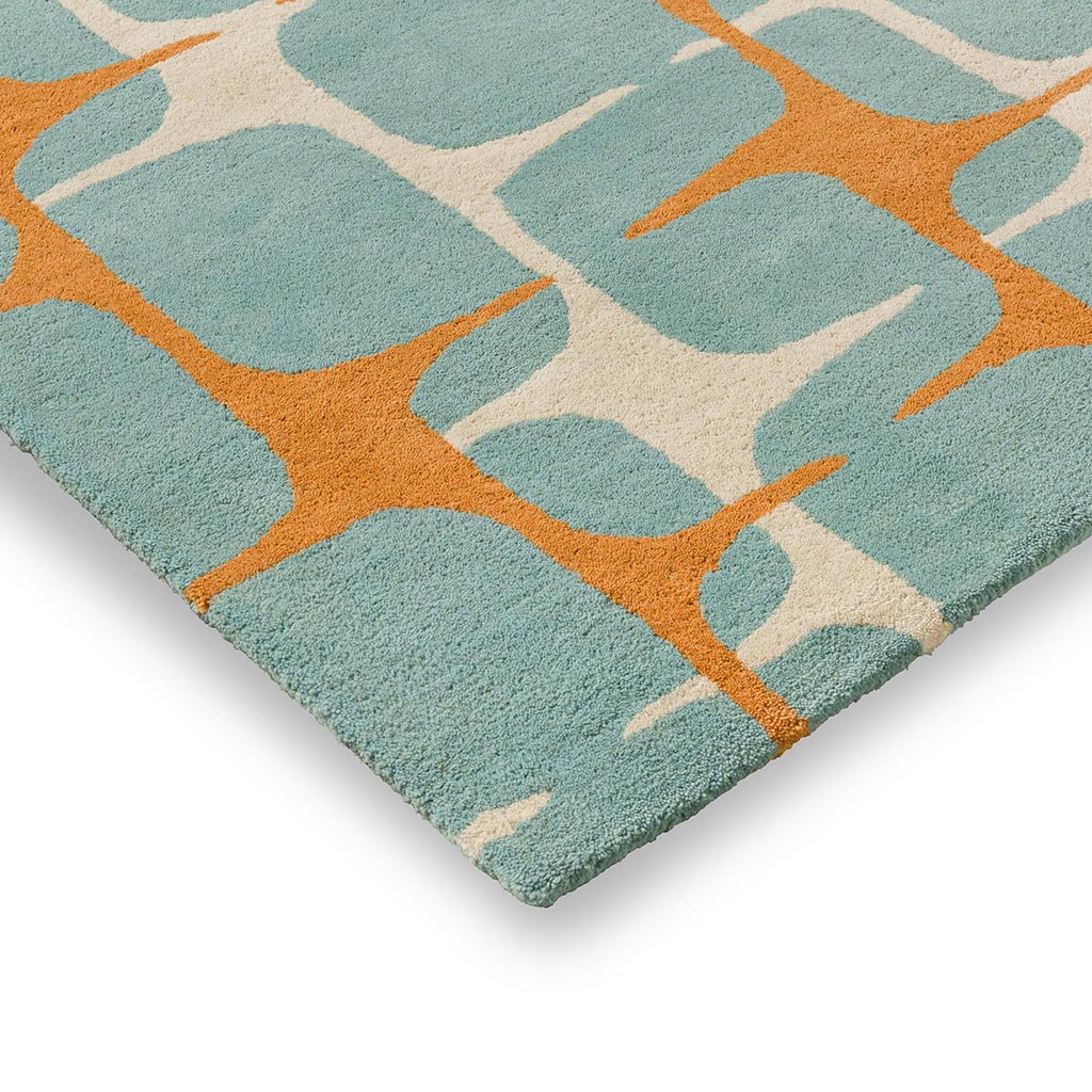 Modern Block Sky Rug | Size: 120 x 180 cm