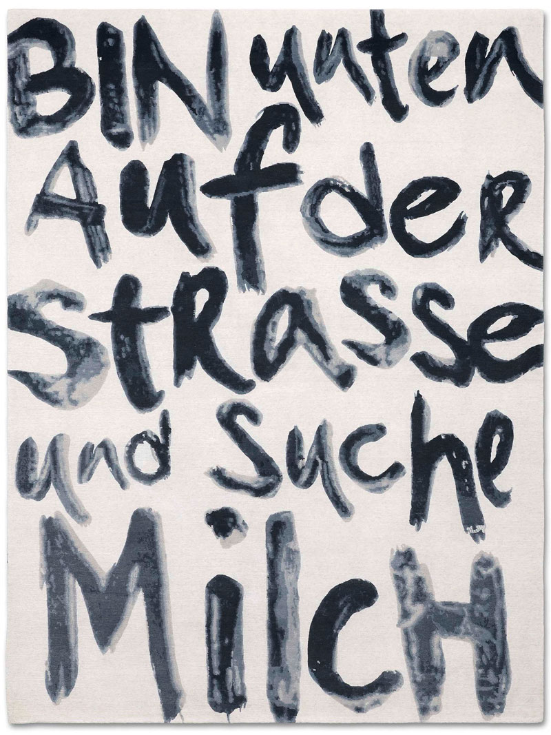 Suche Milch  Luxury Hand-Woven Rug