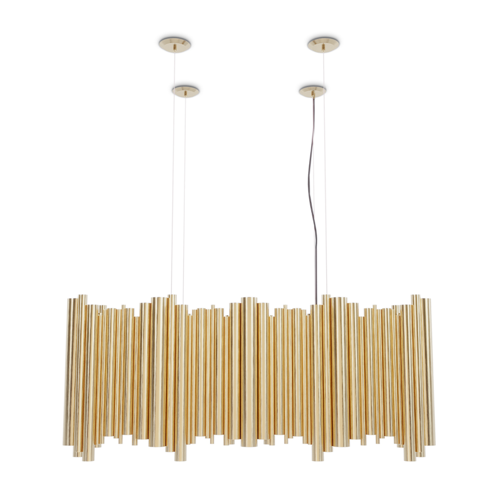 Brubeck Harmony Rectangular Suspension Lamp