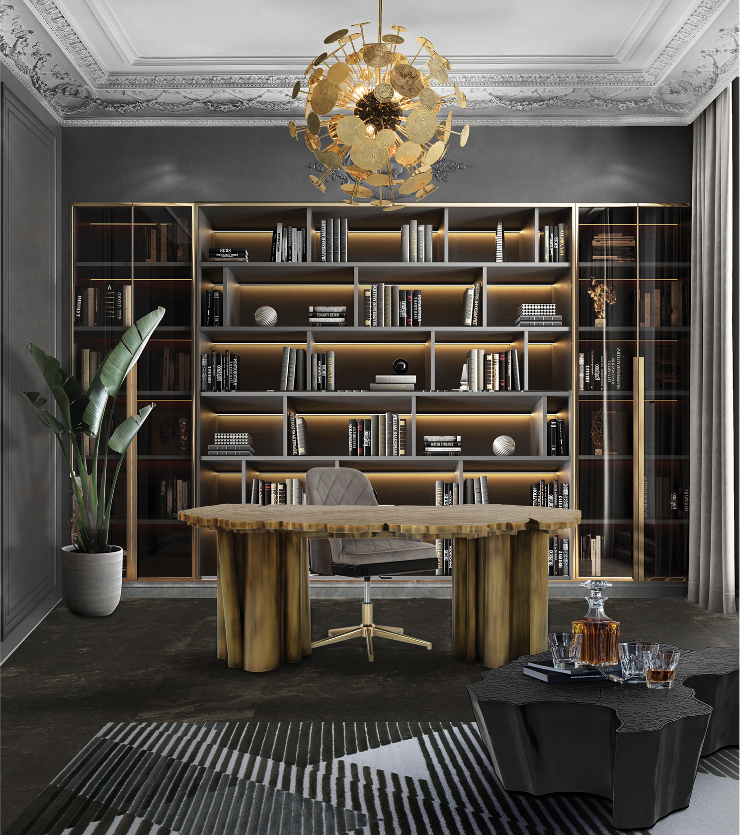 Luxe Designer Desk