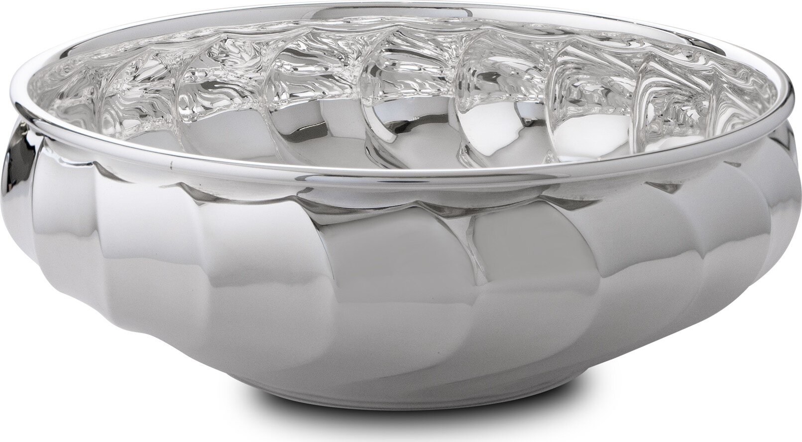 Twisted Artisan Silver-Plated Bowl