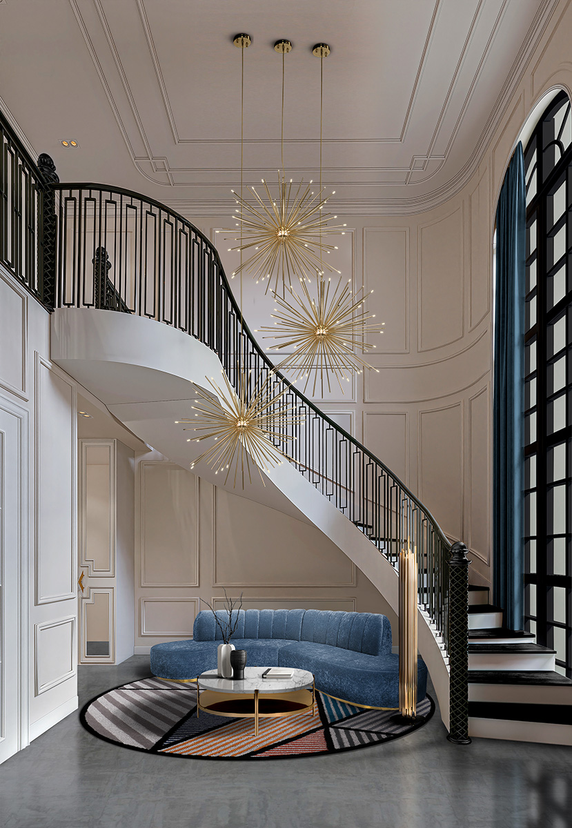 Nova Burst Suspension Lamp