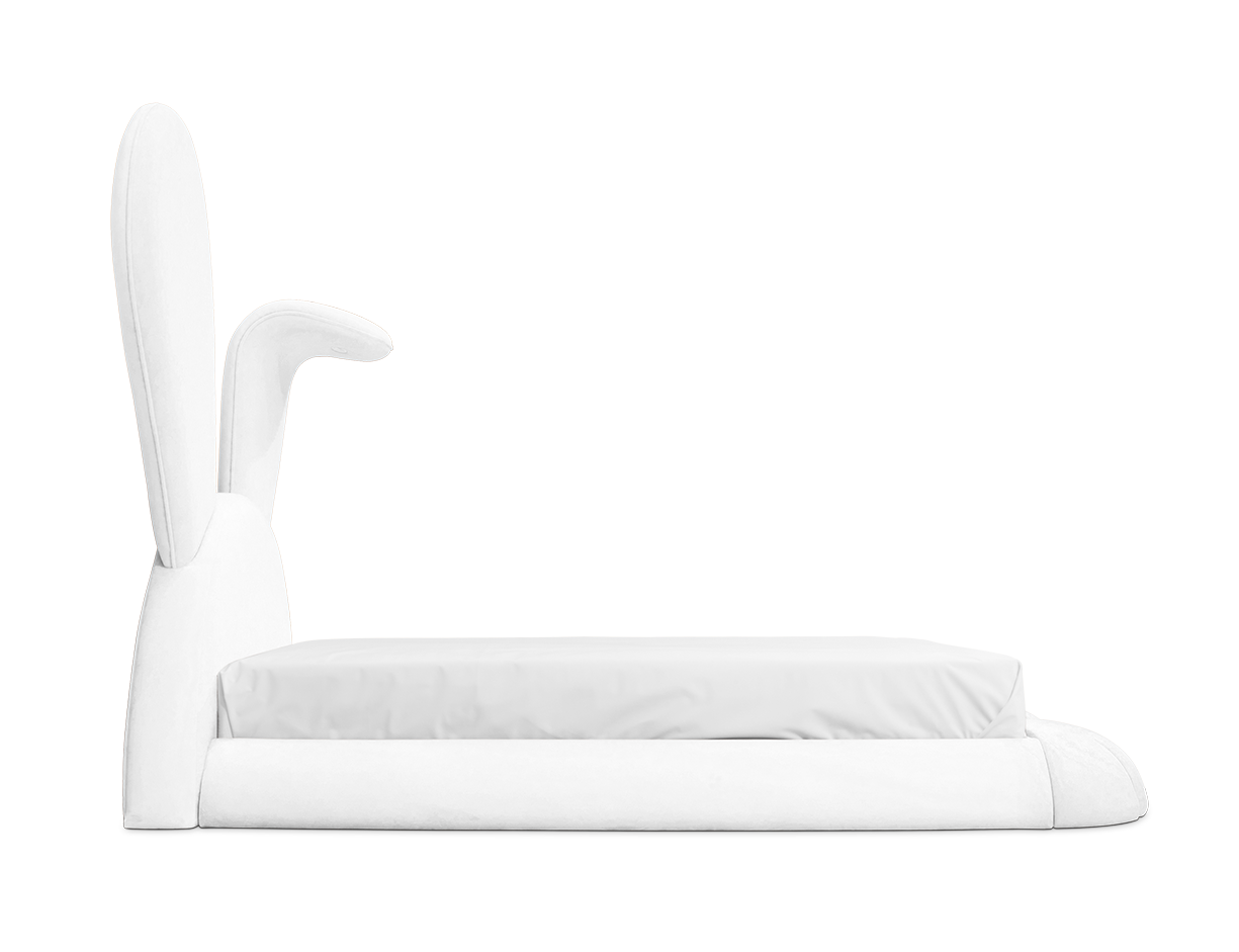 Bunny Cozy Kids Bed | Mattress Size: 190 x 200 cm