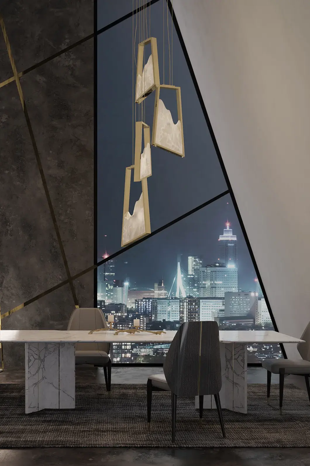 Noble Aura Chandelier - 1
