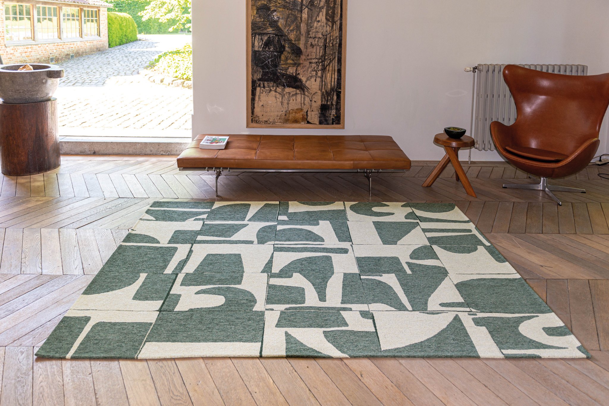 Sea Spray Contemporary Rug | Size: 140 x 200 cm