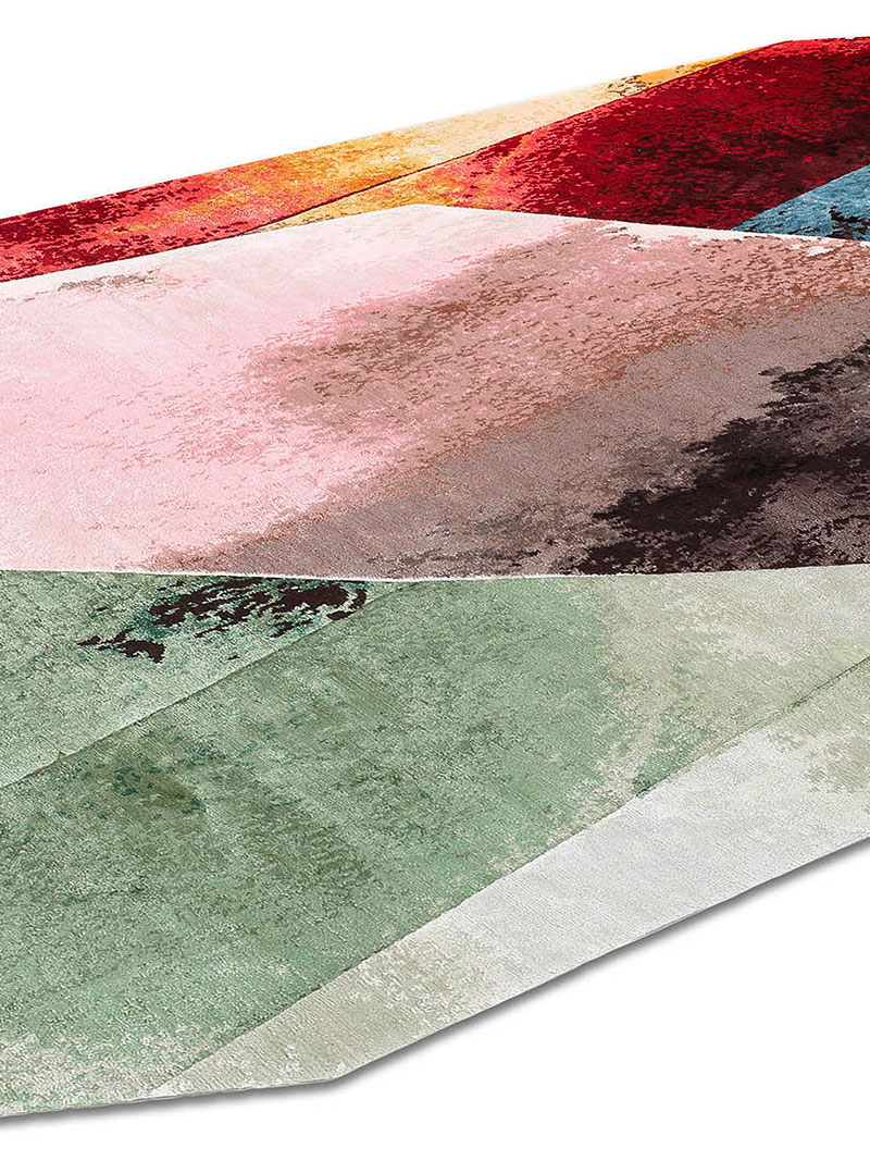 Galileo Hand-Knotted Wool / Silk Rug | Size: 160 × 230 cm