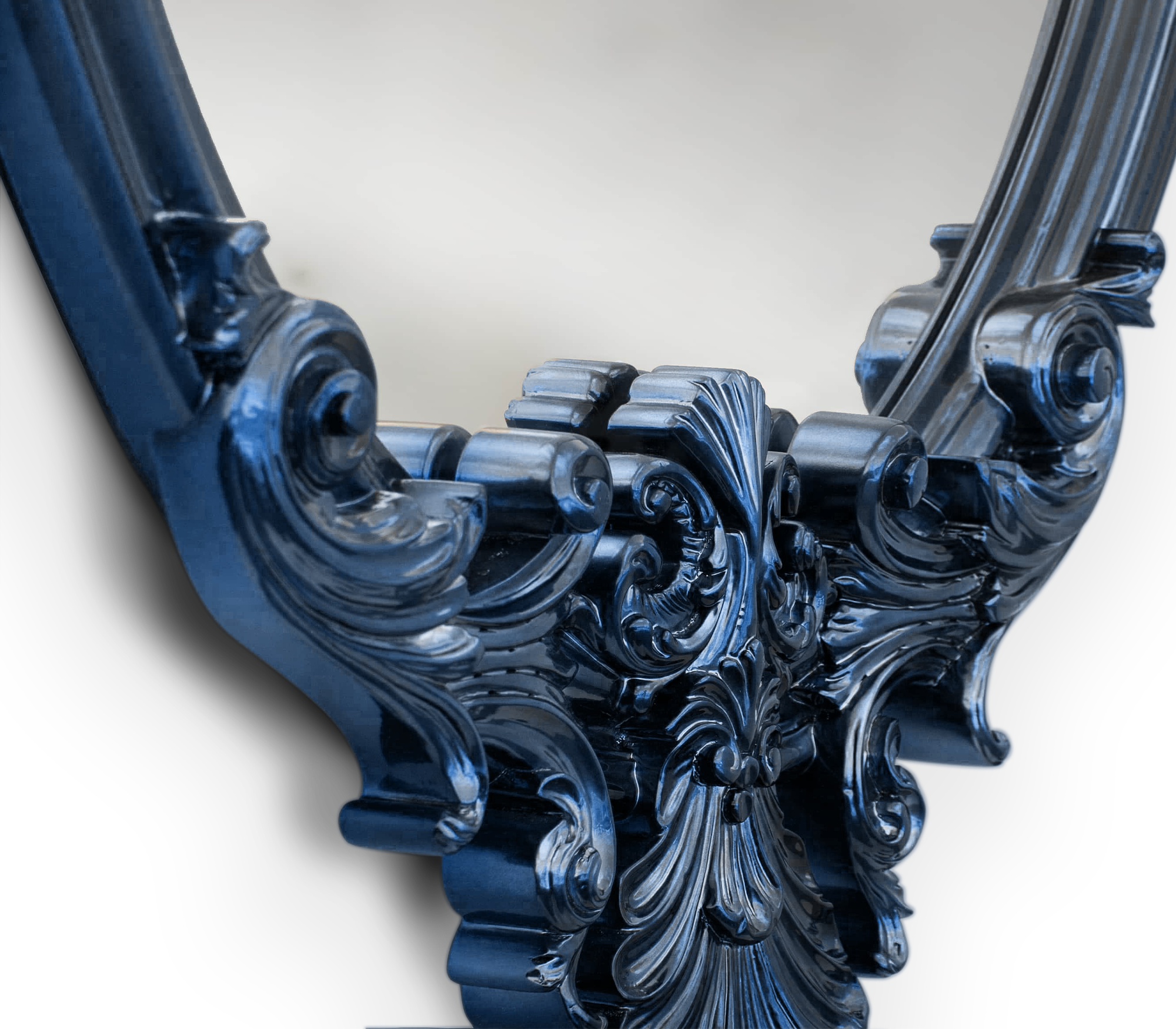 Antoinette Sapphire Reflective Mirror