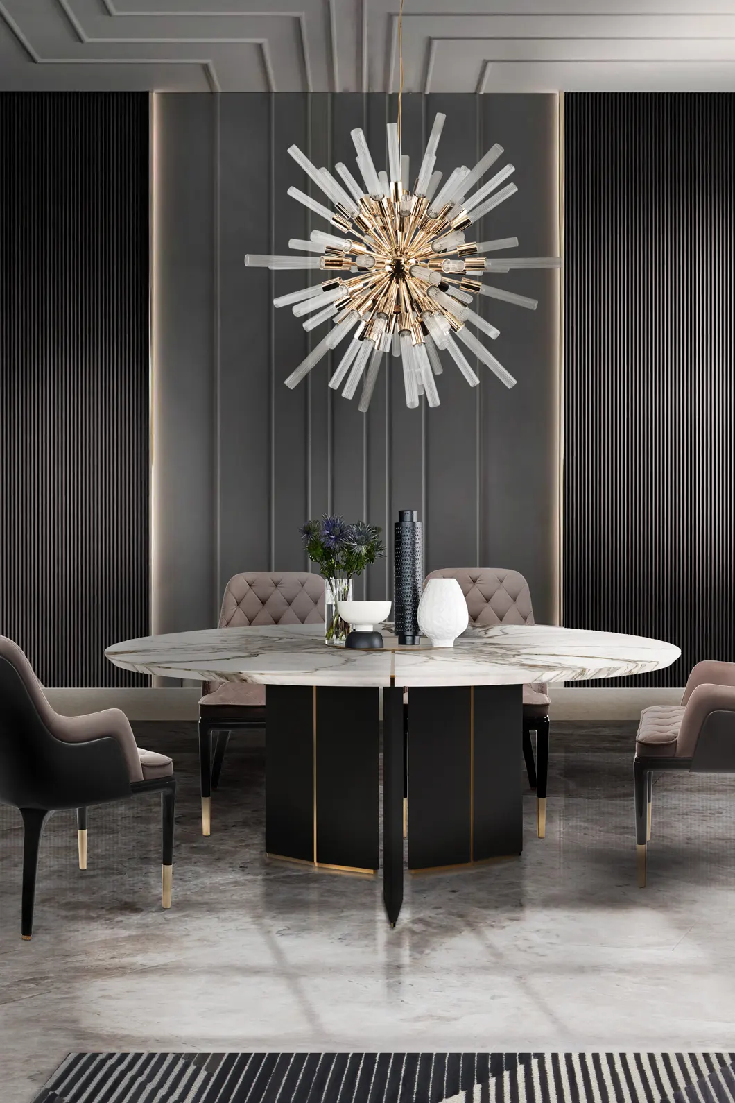 Zenith Dining Table | Configuration: Without Lazy Susan