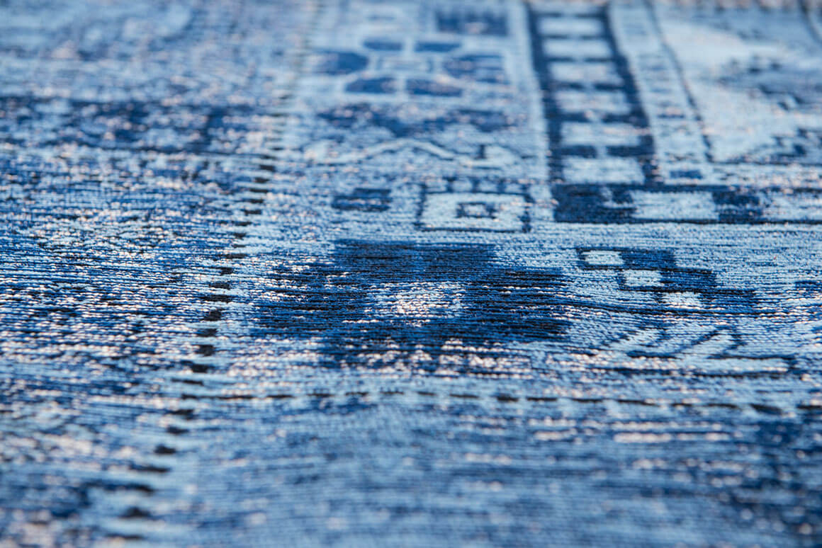 Tuareg Blue Rug ☞ Size: 170 x 240 cm