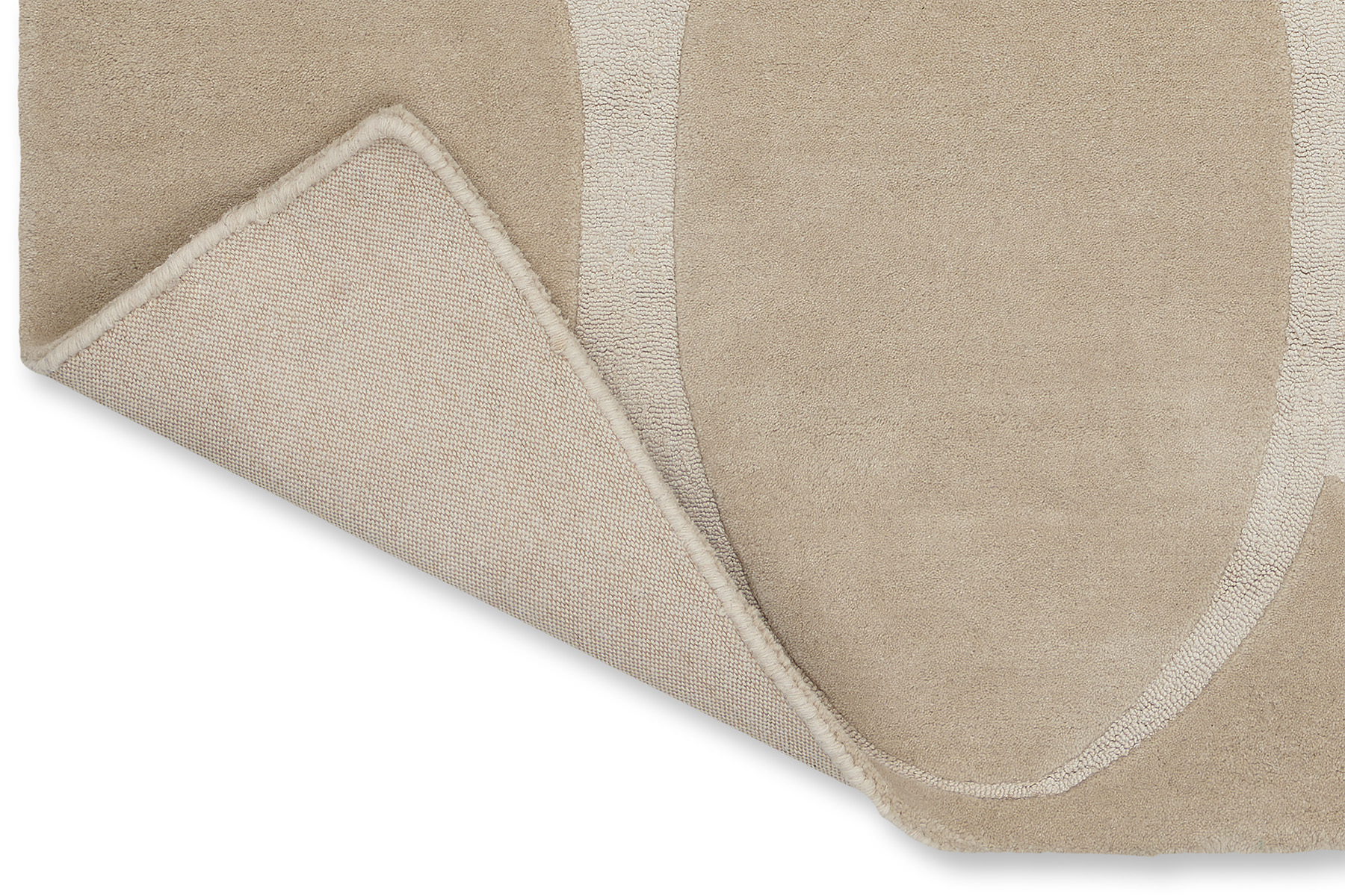 Renaissance Beige Modern Hand Woven Rug | Size: 120 x 180 cm