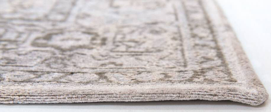 Antique White Bright Persian Vintage Rug