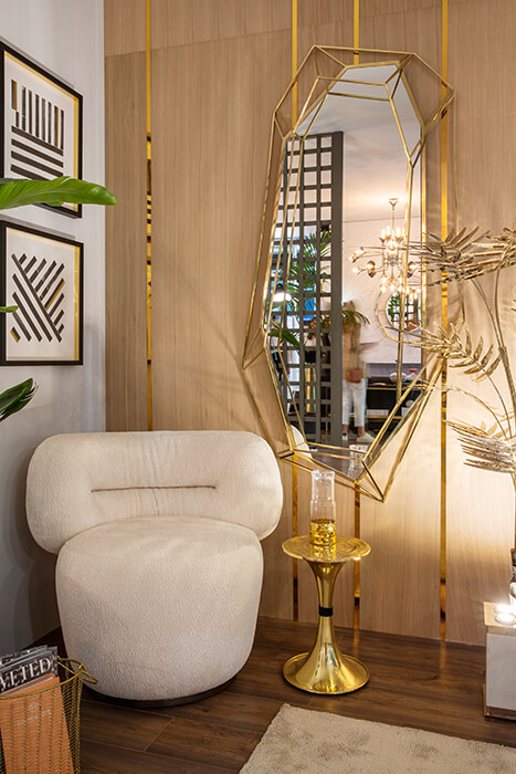 Gleam Grand Wall Mirror - 3