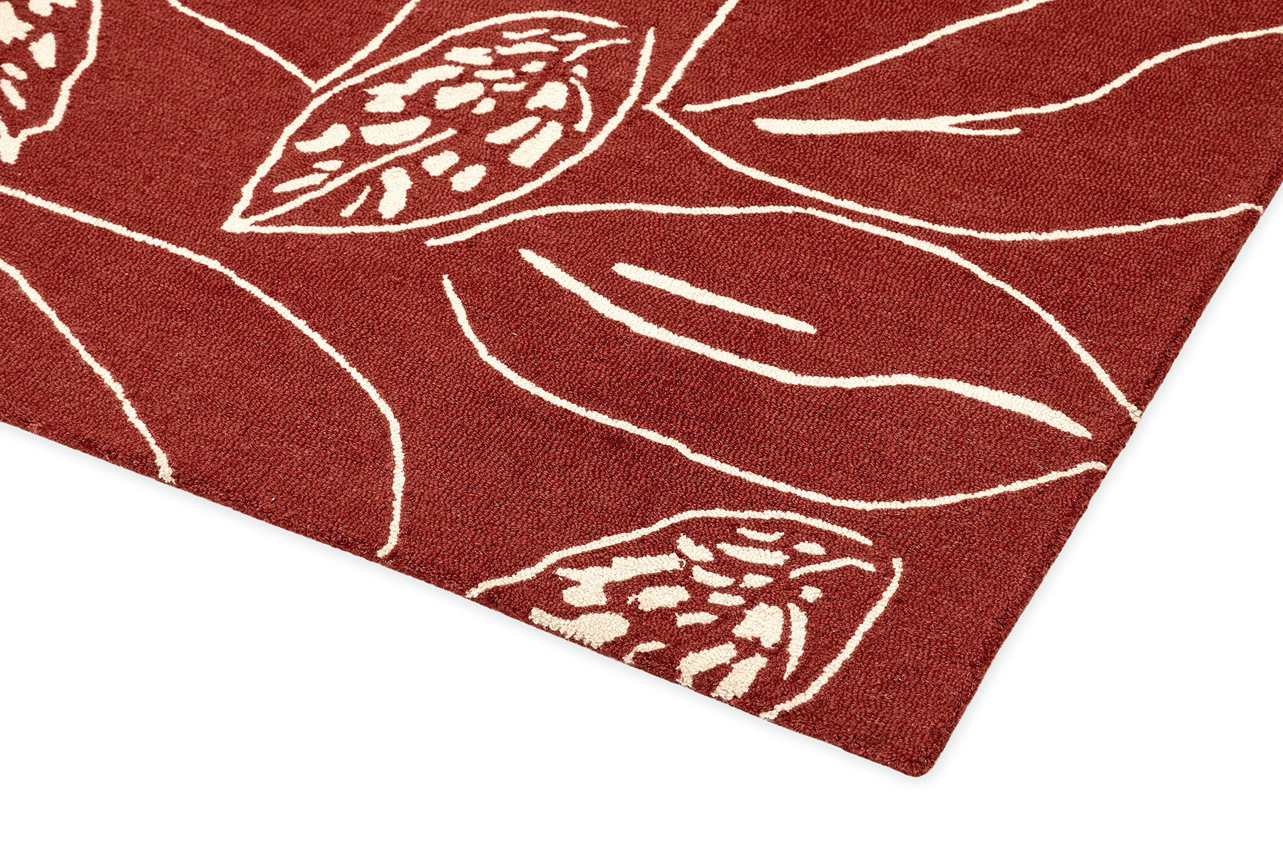 Rust Designer Rug | Size: 120 x 180 cm