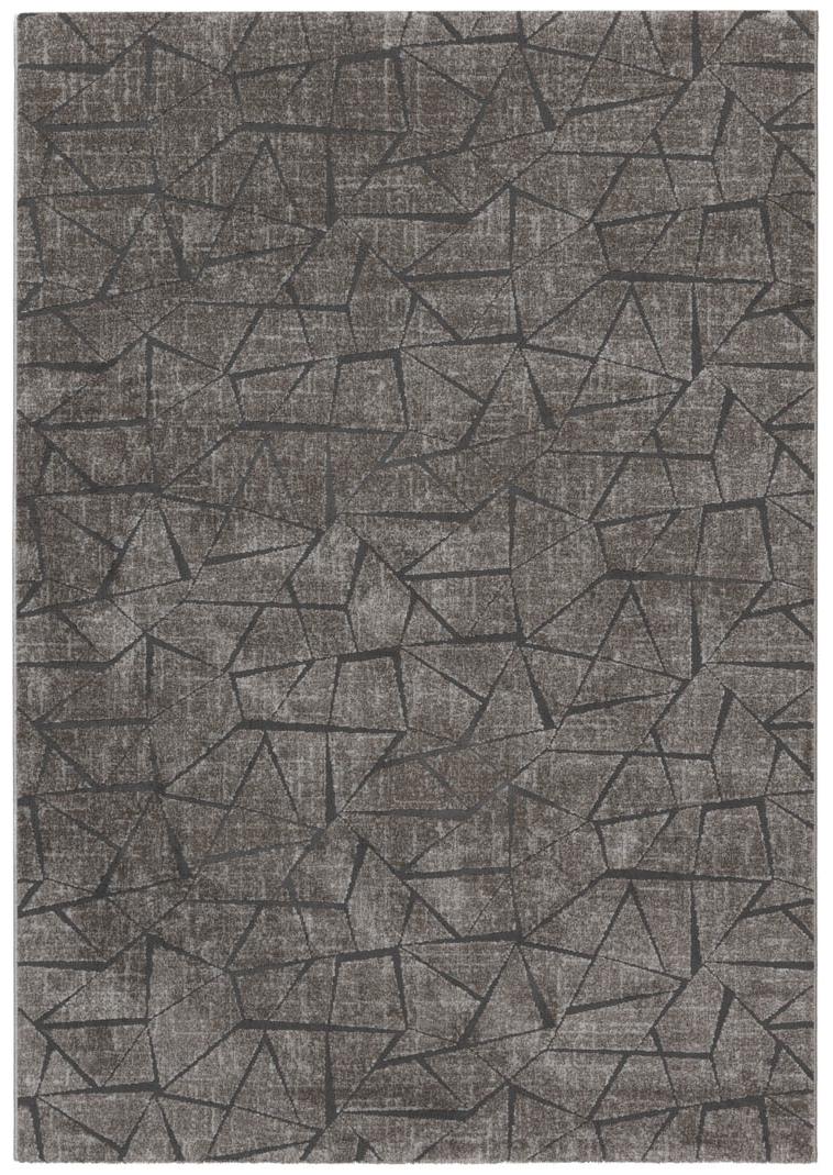 Cortina Spider Taupe Modern Rug