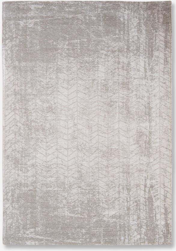 Grey & White Belgian Indoor Rug ☞ Size: 140 x 200 cm