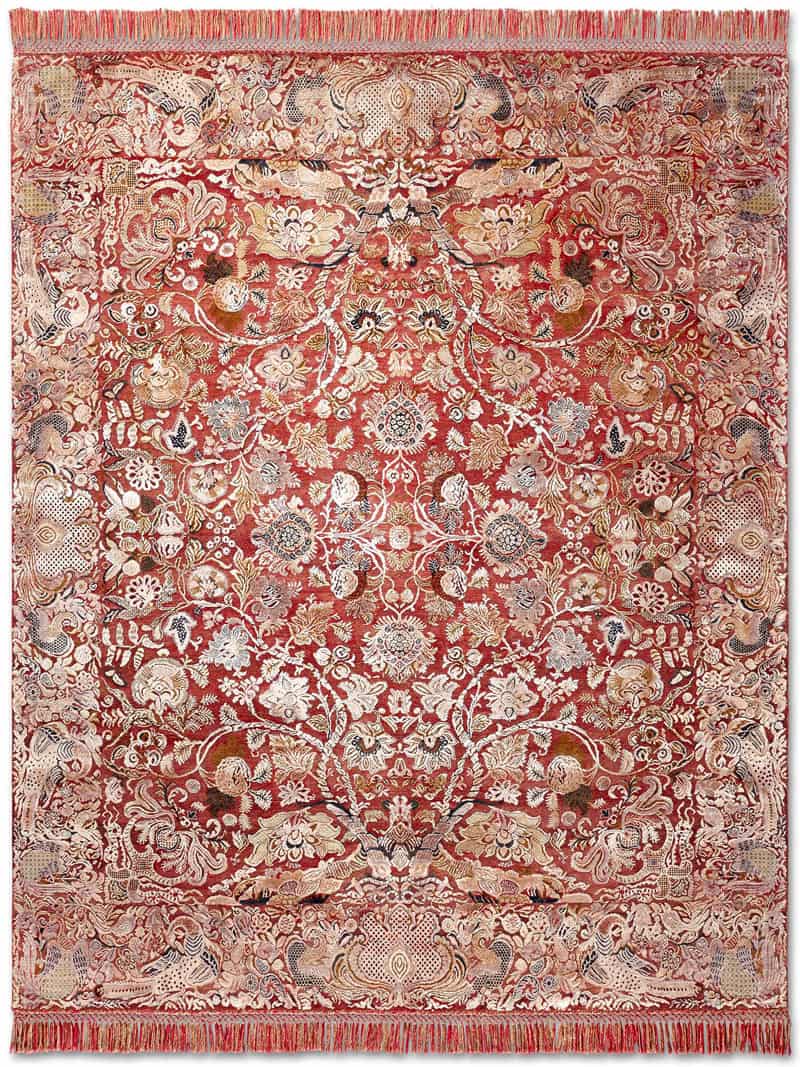 Original Luxury Silk / Wool Rug