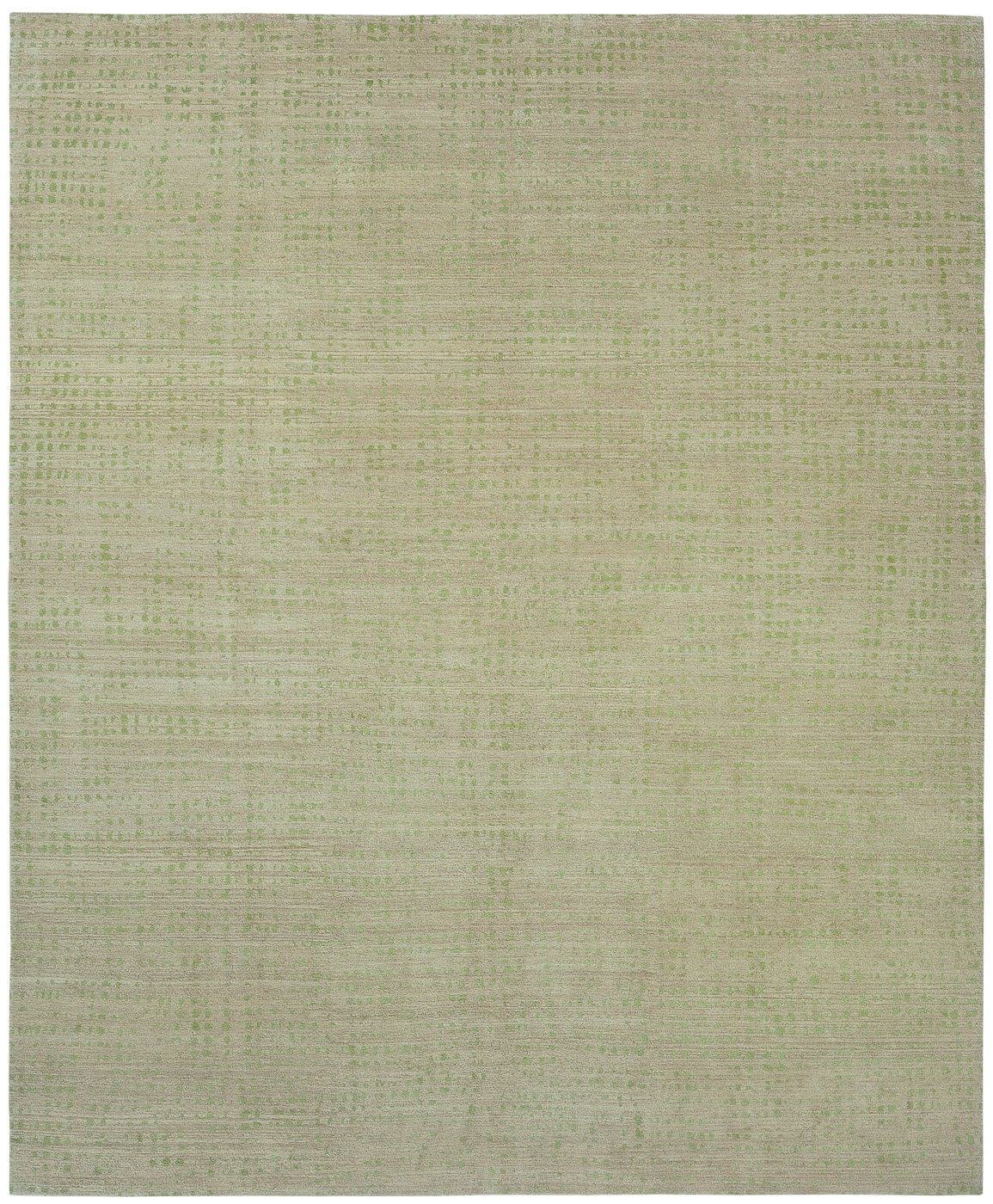 Hand-woven Green Luxury Rug ☞ Size: 200 x 300 cm