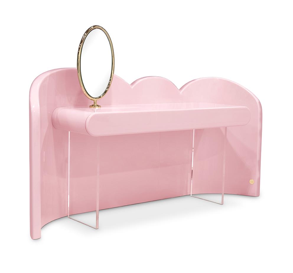 Nimbus Pink Vanity Table