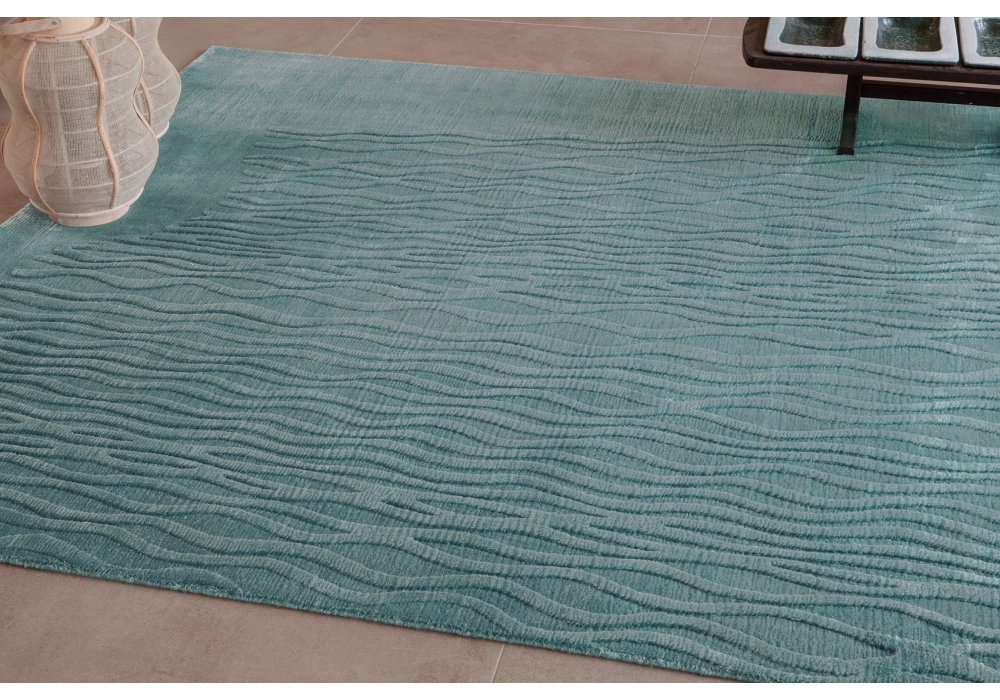 Palina Viscose Indian Handwoven Luxury Rug
