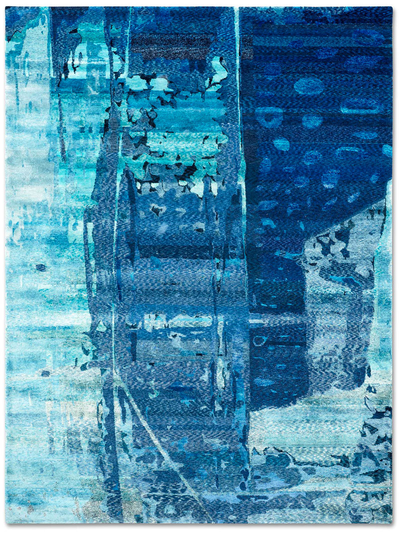 Ice Hand-Knotted Wool / Silk Rug