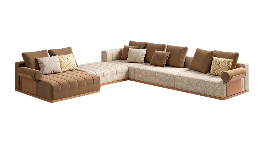 Auguste Sofa with Italian Craftsmanship