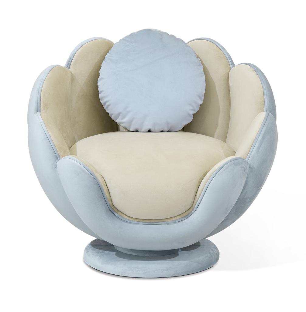 Lotus Serenity Plush Relaxation Chair
