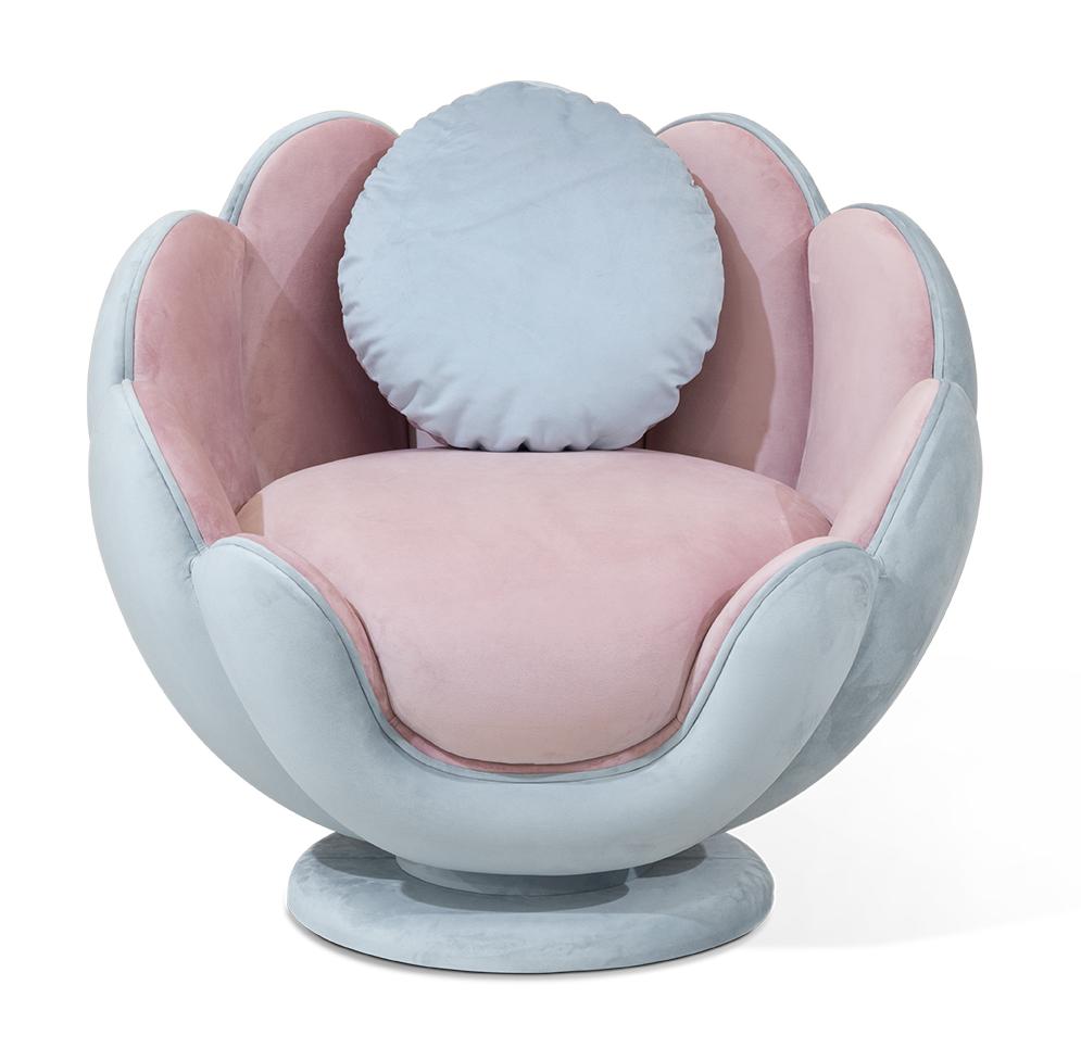 Lotus Serenity Plush Relaxation Chair