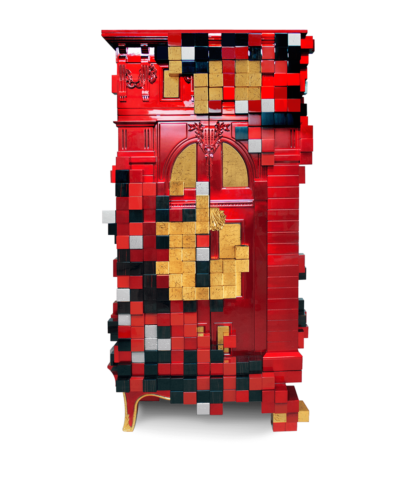 Trafalgar Red Classic Cabinet