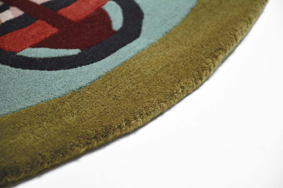 Zodiac Taurus Hand Woven Round Rug | Size: Ø 200 cm